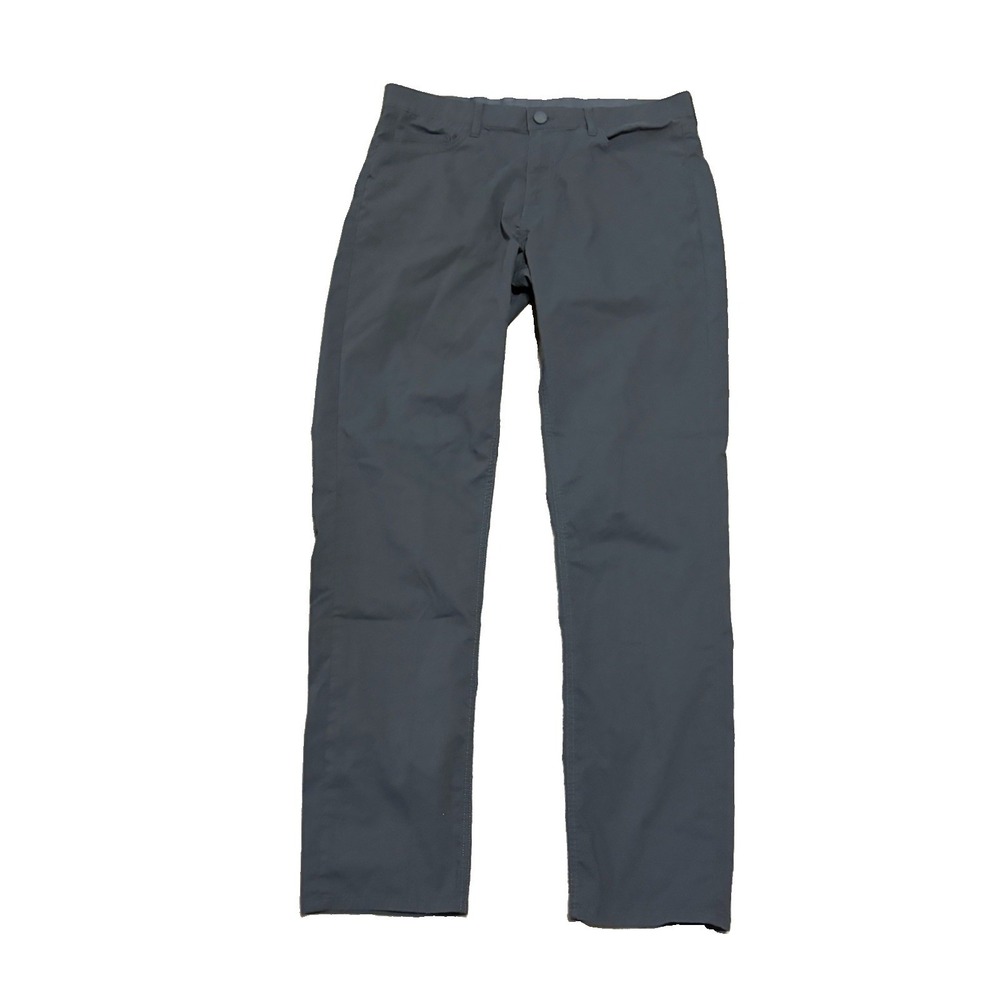 Faherty Reserve Mens 32x32 Movement Pant Dark Gray Performance Tech Stretch